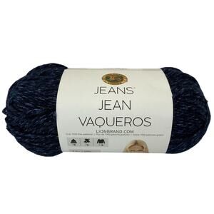 Lion Brand Yarns Jeans 108R Brand New 3.5 oz 246 Yards Acrylic